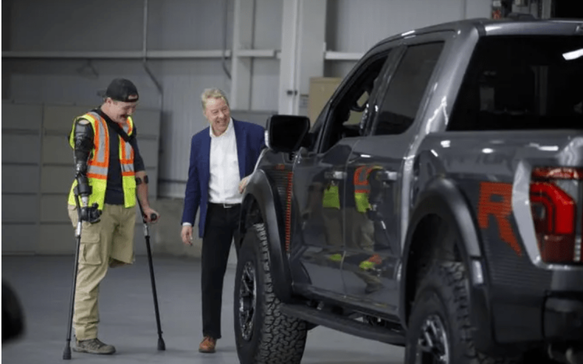 Marine Vet Credits Ford Raptor for Saving His Life in Crash, and Ford Was Listening